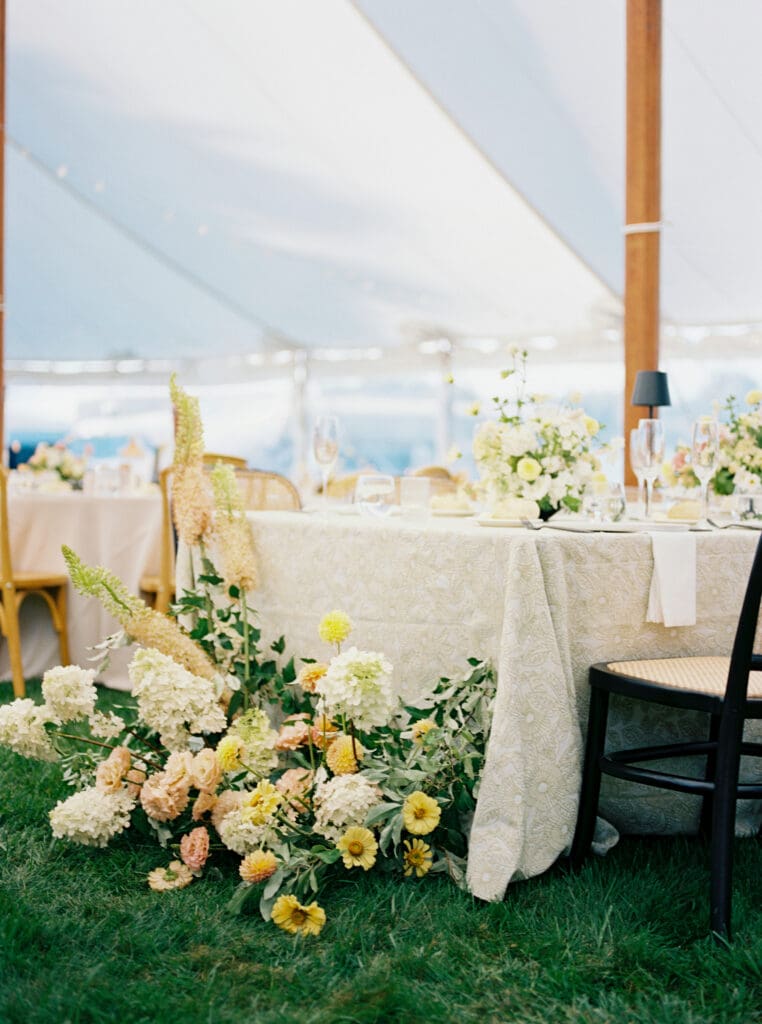 A Coastal-Inspired Lakeside Tented Wedding in Michigan