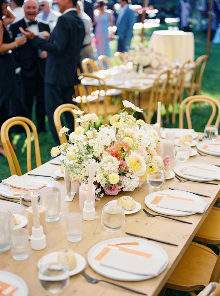 A Coastal-Inspired Lakeside Tented Wedding in Michigan