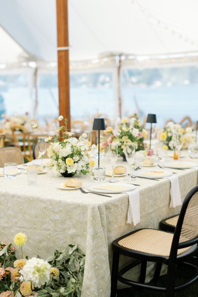 A Coastal-Inspired Lakeside Tented Wedding in Michigan