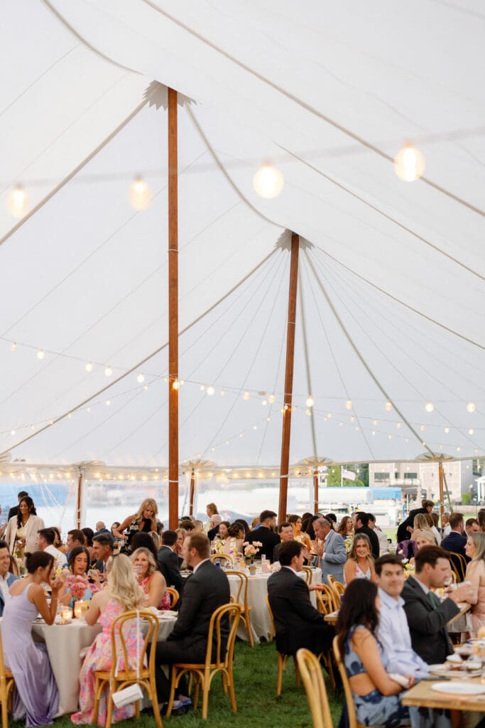 A Coastal-Inspired Lakeside Tented Wedding in Michigan