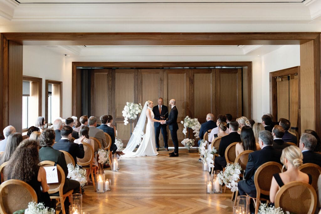 Book Tower wedding ceremony in Downtown Detroit
