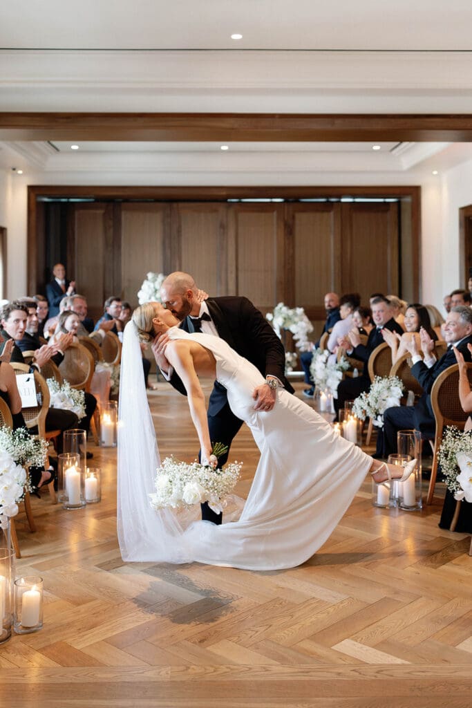 Book Tower wedding ceremony in Downtown Detroit
